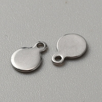 304 Stainless Steel Blank Charms STAS-WH0022-89B-P-1