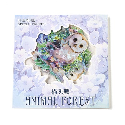 Animal Waterproof PET Stickers Set DIY-G118-03B-1