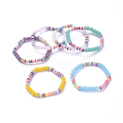 Kids Stretch Bracelets BJEW-JB05194-1