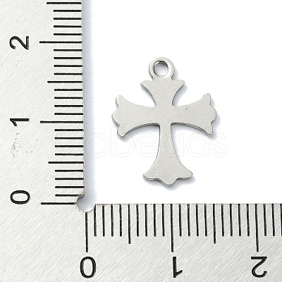 Non-Tarnish 201 Stainless Steel Pendants STAS-C097-55P-01-1