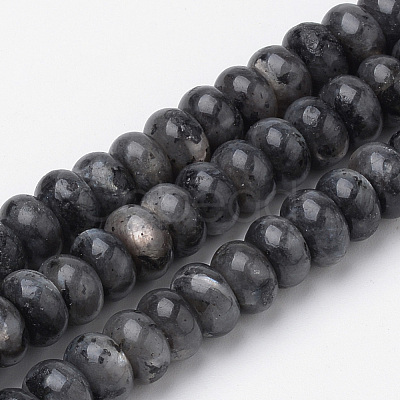 Natural Larvikite Beads Strands G-S272-13-1