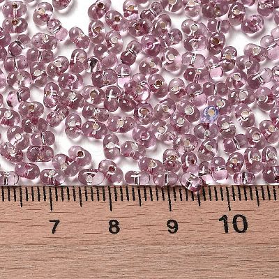 Baking Paint Glass Seed Beads SEED-K009-03B-10-1