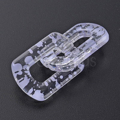 Transparent Acrylic Linking Rings OACR-N009-017A-10-1