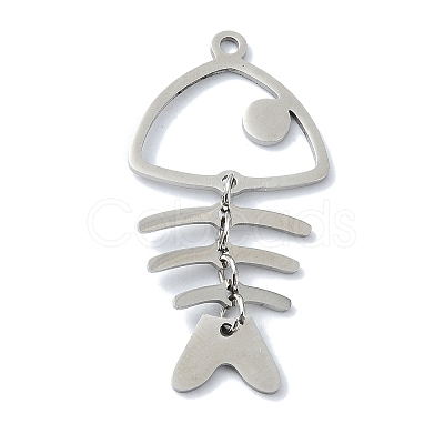 Non-Tarnish 304 Stainless Steel Pendants STAS-C097-47P-1