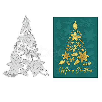 Christmas Theme Carbon Steel Cutting Dies Stencils DIY-WH0309-1314-1