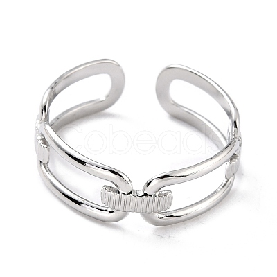 Tarnish Resistant 304 Stainless Steel Finger Rings RJEW-L102-08P-1