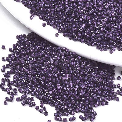 11/0 Grade A Baking Paint Glass Seed Beads X-SEED-S030-1045-1