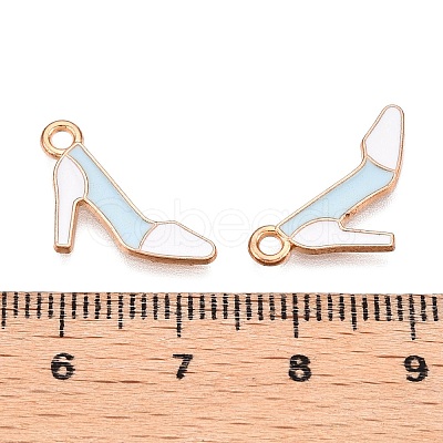 Alloy Enamel Pendants ENAM-T020-42A-RS-1