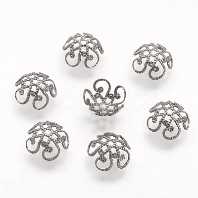 Tarnish Resistant 304 Stainless Steel Fancy Bead Caps STAS-F041-29-1