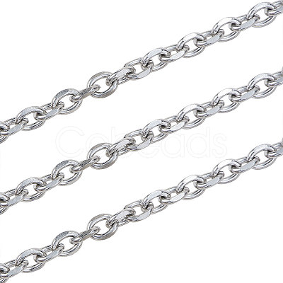 304 Stainless Steel Cable Chains CHS-CJ0001-13-1