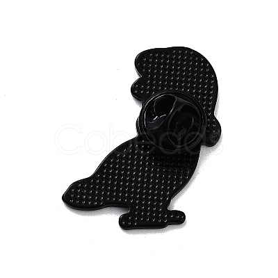 Parrot Alloy Enamel Brooches JEWB-K021-02F-EB-1