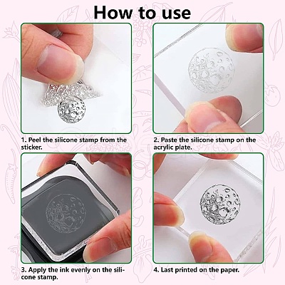 Custom PVC Plastic Clear Stamps DIY-WH0439-0038-1