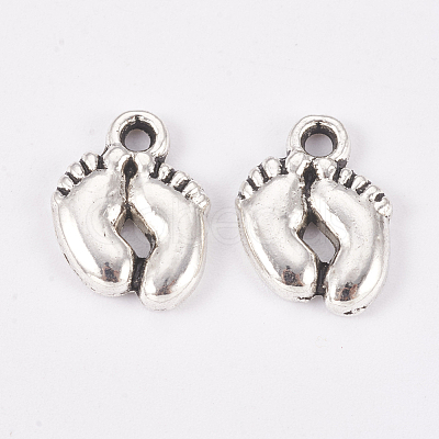 Tibetan Style Alloy Pendants TIBEP-X0185-33AS-1