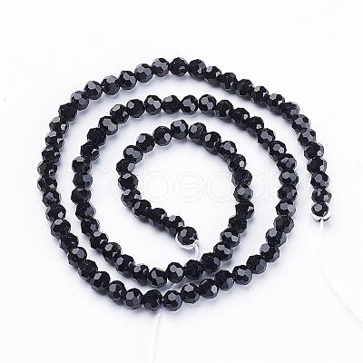 Transparent Glass Bead Strands GF4mmC27-1