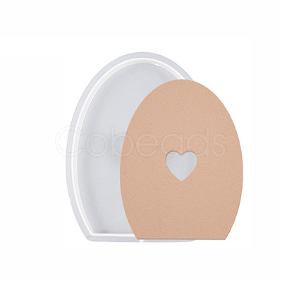 Easter Egg with Heart Shape Candle Holder Silicone Molds SIL-Z019-01C-1