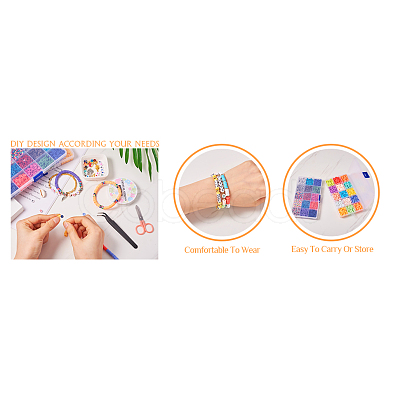 DIY Preppy Bracelet Making Kit DIY-TA0008-97-1