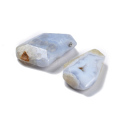 Natural Blue Lace Agate Beads G-F747-02A-1