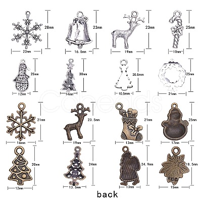 SUNNYCLUE Tibetan Style Alloy Pendants TIBE-SC0002-06-1