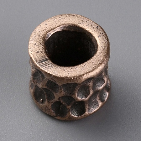 Brass European Beads FIND-WH0152-45R-1