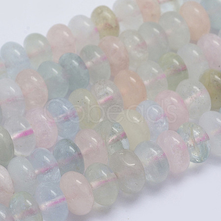 Natural Morganite Beads Strands G-L478-25-10mm-1