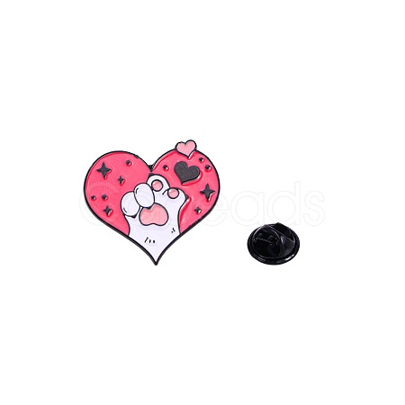 Lovely Cat Paw Print Clothes Decorations Bag Accessories PW-WG72351-04-1