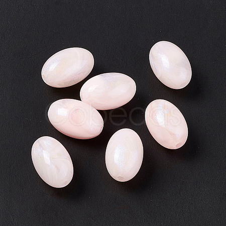 Opaque Acrylic Beads OACR-C008-05A-1