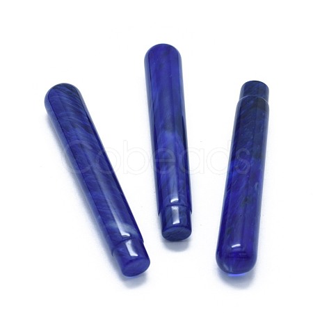 Synthetic Blue Watermelon Stone Glass Beads X-G-G795-03-02C-1
