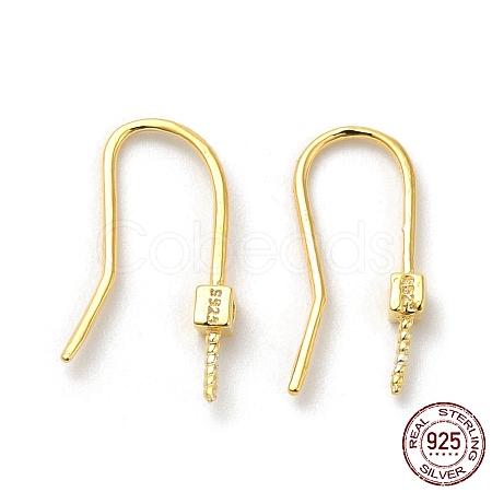 925 Sterling Silver Earring Hooks STER-P056-14G-1