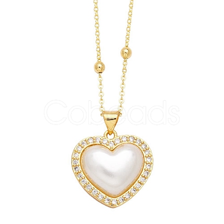 Plastic Pendant Necklaces PW-WG65757-03-1