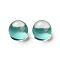 Translucent Resin Decoden Cabochons, Half Round/Dome, Light Sea Green, 20x16x7mm