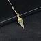 Resin Cone Dowsing Pendulums, Natural Fluorite Chip inside and Metal Findings Charm, 380mm