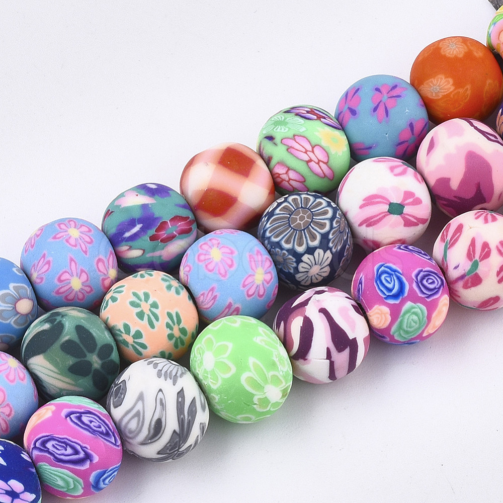 Cheap Handmade Polymer Clay Beads Strands Online Store - Cobeads.com