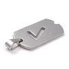 Non-Tarnish 304 Stainless Steel Pendants STAS-O127-B07-3