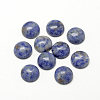 Natural Blue Spot Jasper Cabochons G-R416-8mm-45-1