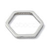 Non-Tarnish 304 Stainless Steel Linking Rings STAS-C097-05P-2