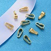 Real 18K Gold Plated Sterling Silver Snap on Pendant Bails X-H461-G-3