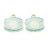 Alloy Enamel Pendants ENAM-I051-09LG-04-1