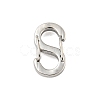 Non-Tarnish 304 Stainless Steel S Shaped Carabiner STAS-P358-01A-P-1