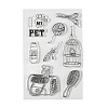 Silicone Stamps DIY-K021-F01-1