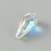 Glass Charms GLAA-WH0031-42D-2