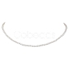 Shell Pearl Bead Kid Necklaces NJEW-JN05048-1