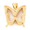 Rack Plating Brass Locket Pendants KK-F874-01G-07-1