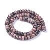 Natural Rhodonite Beads Strands G-F642-03-2