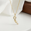 925 Sterling Silver Cable Chain Necklaces STER-P065-14G-2