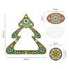 DIY Christmas Tree Display Decor Diamond Painting Kits DIAM-PW0001-089A-2