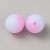 Luminous Round Food Grade Silicone Beads SIL-TAC0007-04L-2