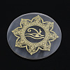 Natural Selenite Coaster PW-WG6D7A3-08-1