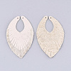 Eco-Friendly Cowhide Leather Big Pendants FIND-S301-22H-2