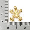Rack Plating Brass Micro Pave Cubic Zirconia Pendants KK-A200-09G-3