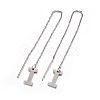 304 Stainless Steel Stud Earrings EJEW-L205-01I-1
